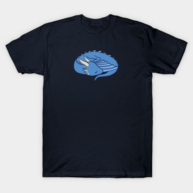 Cute sleeping dragon T-Shirt by ballooonfish